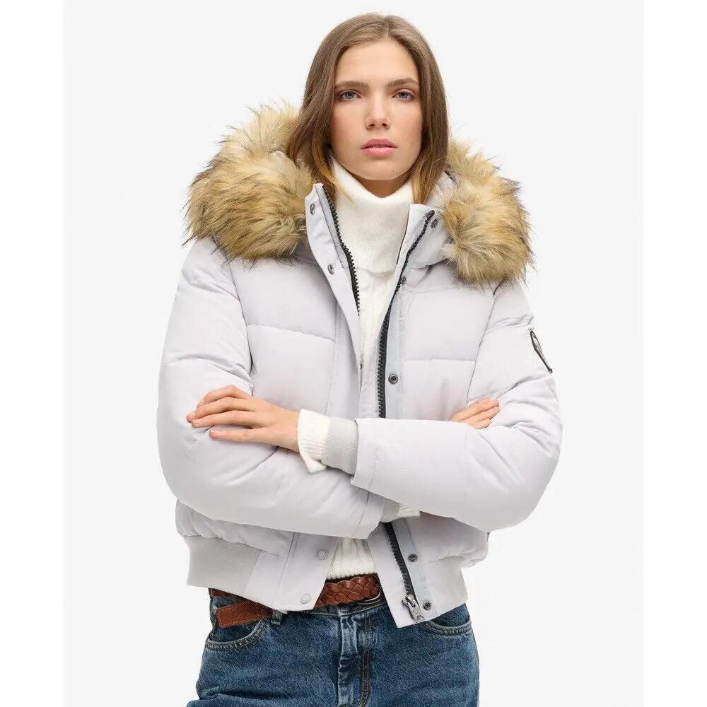 Doudoune à capuche femme Superdry Everest 2/6