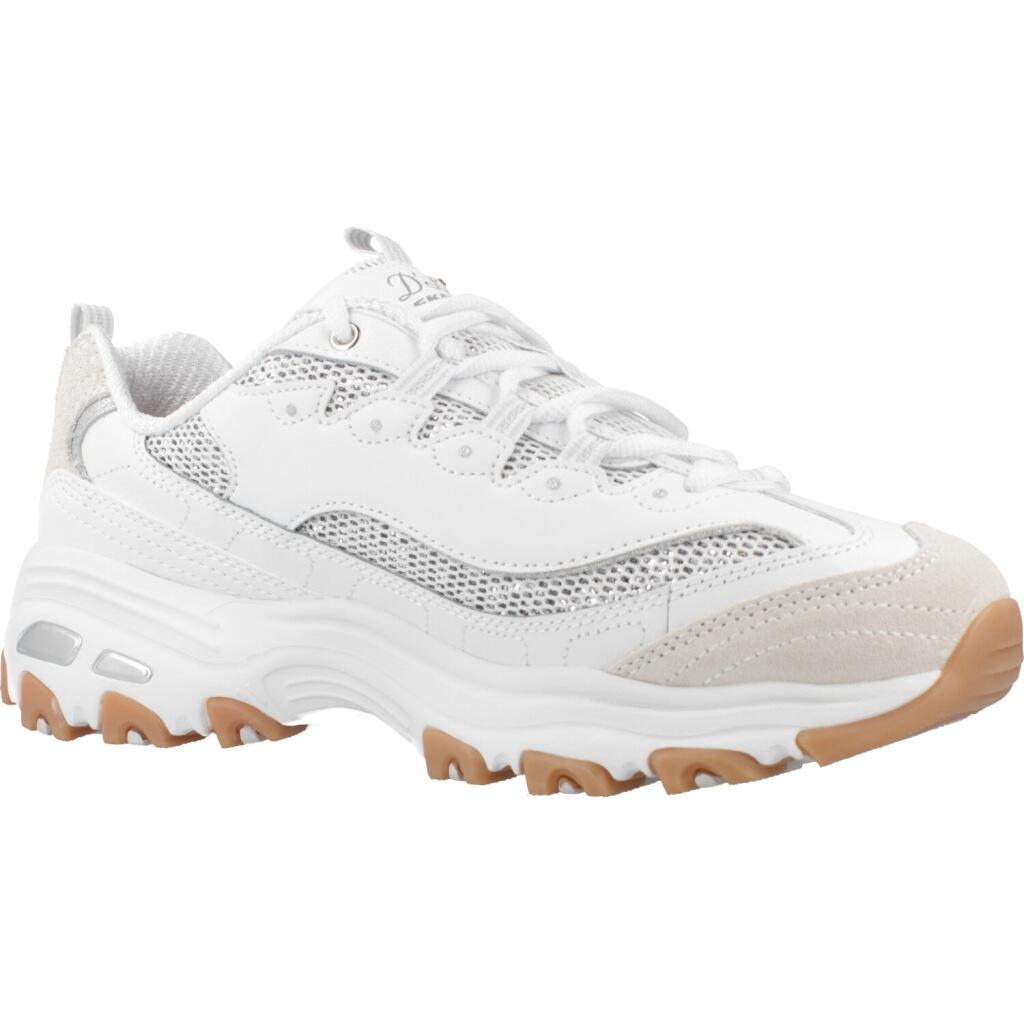 Buty SKECHERS D LITES STELLAR SHIMMER Biały 5/5
