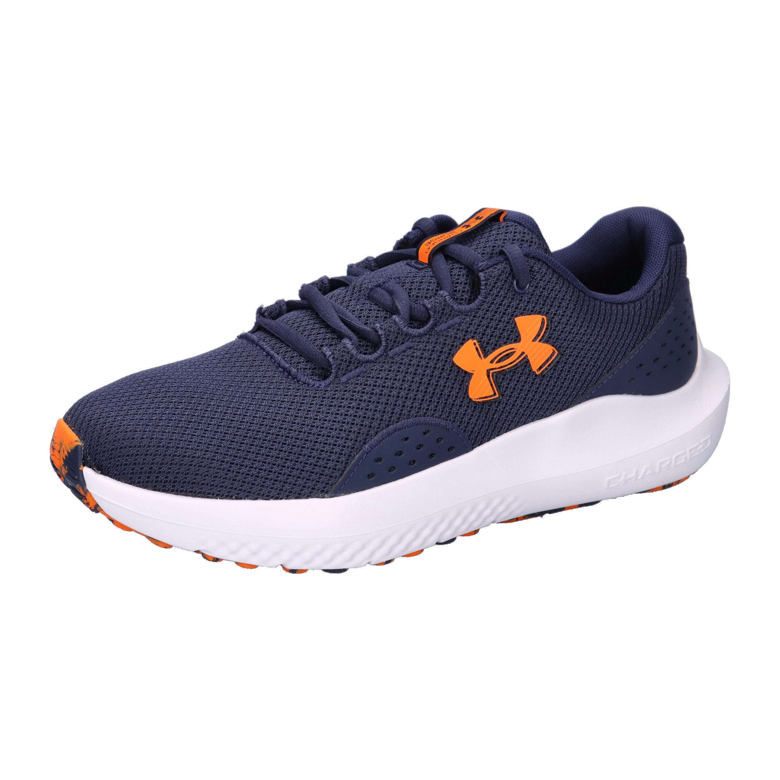dunkelblau / orange / navyblau