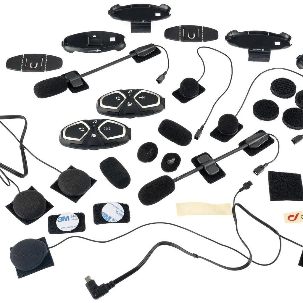 INTERPHONE Connect double kit Bluetooth helmet communication system