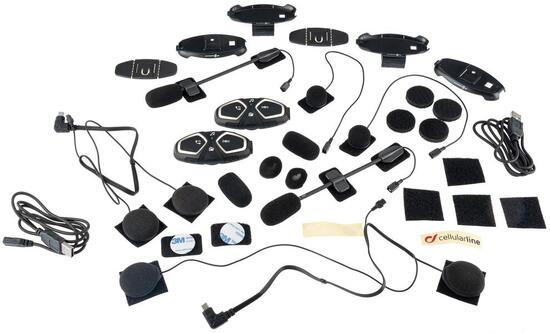 INTERPHONE Connect double kit système de communication pour casque Bluetooth