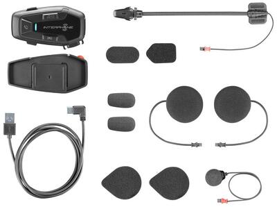 Interphone u-com 7 r helm communicatiesysteem dubbele kit