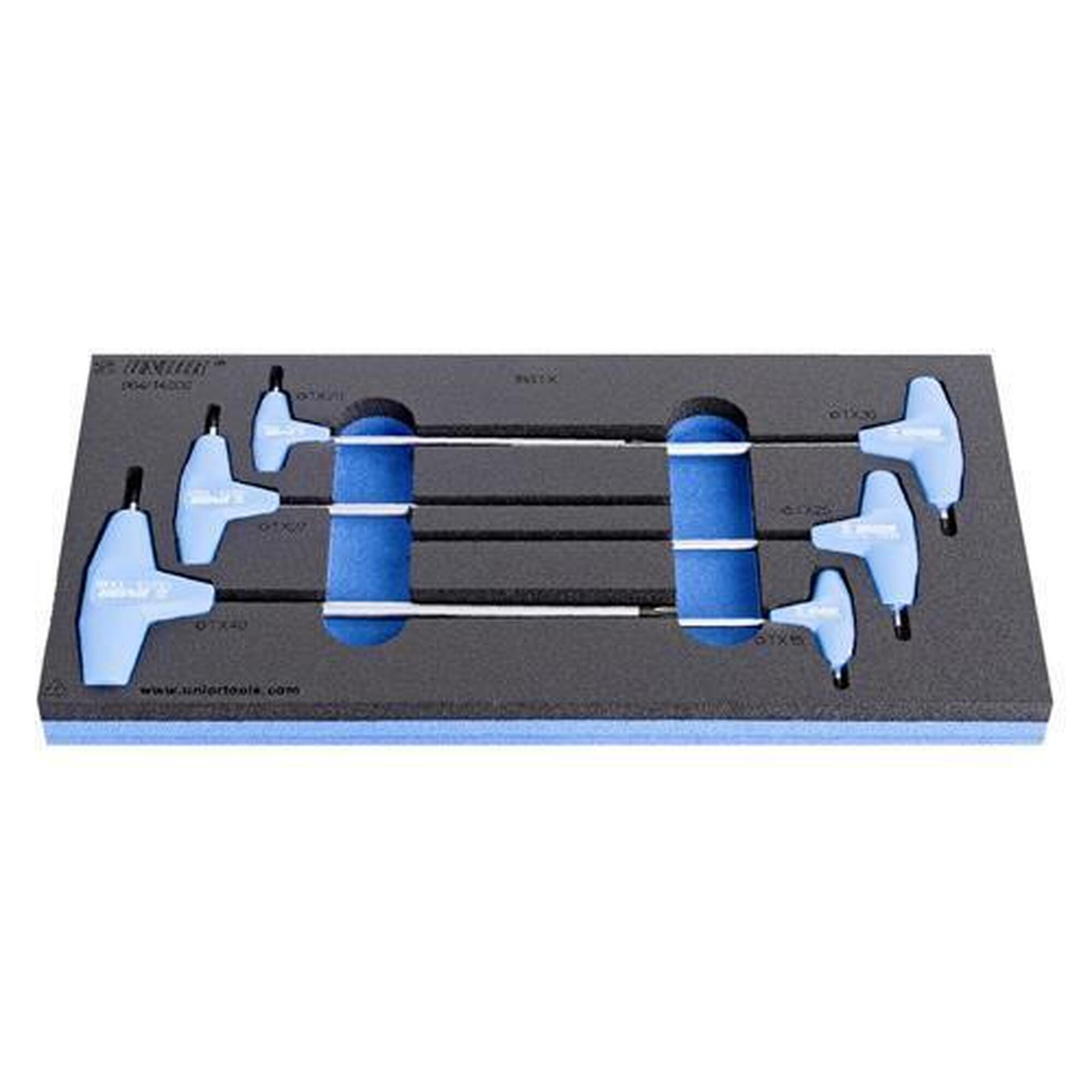 Unior zestaw kluczy imbusowych T profil TX w module SOS 10 sztuk