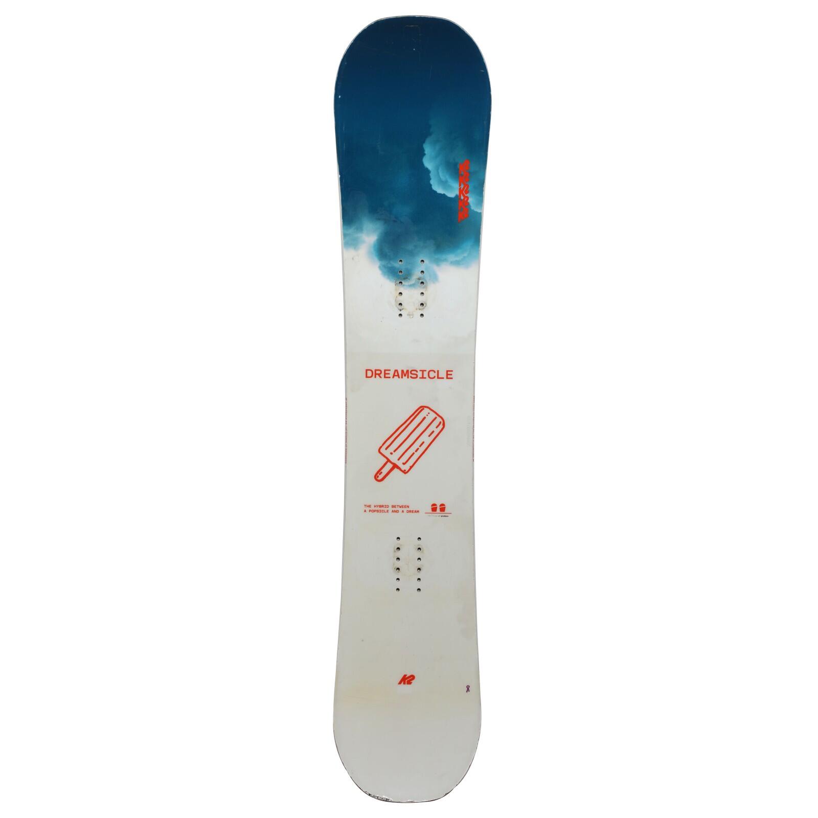 K2 RECONDITIONNE - Snowboard K2 Dreamsicle + Fixations Coque