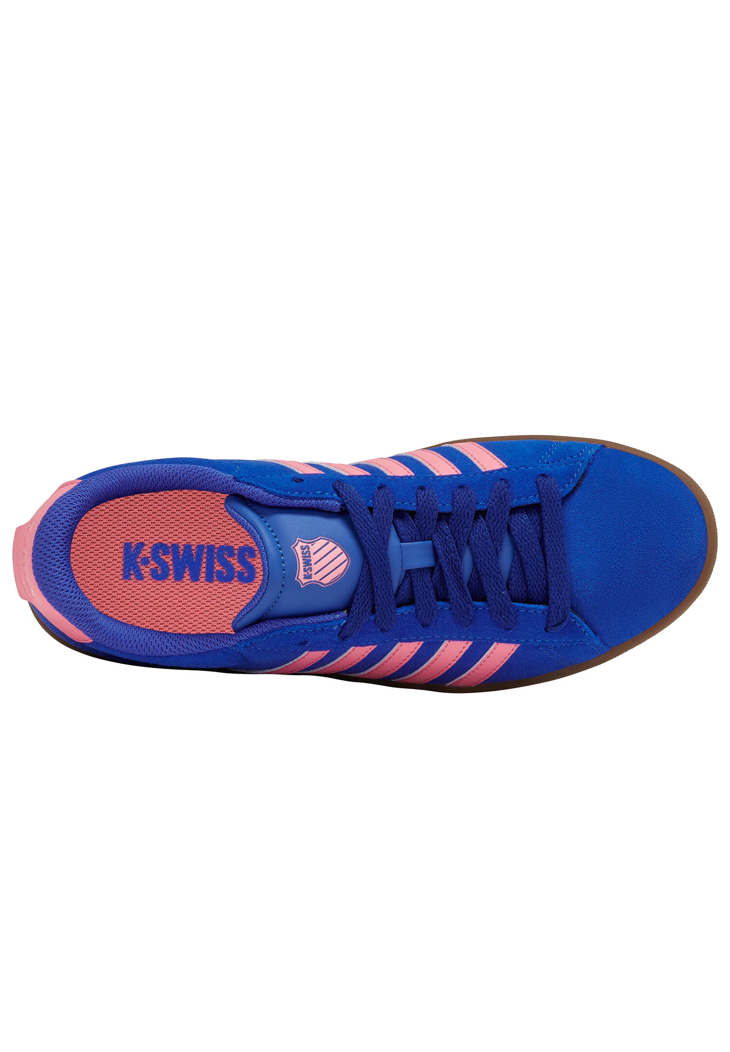 K-SWISS Court Tiebreak II SDE Damen Leder Sneaker Schuhe 99492-480-M Blau 5/6
