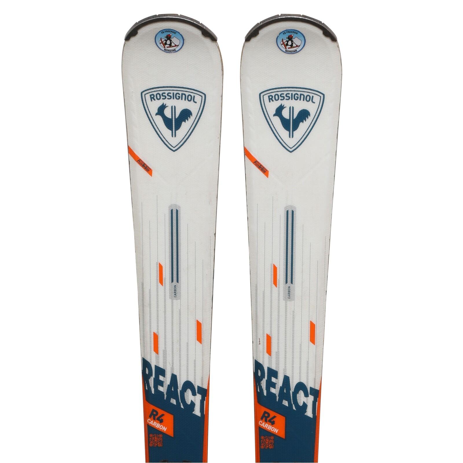 ROSSIGNOL RECONDITIONNE - Ski Rossignol React 4 Ca + Fixations