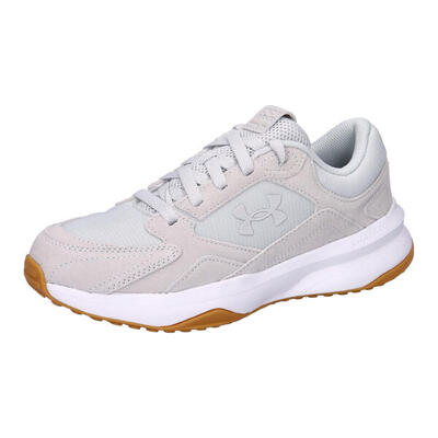 Under armour dames trainers laag grijs.