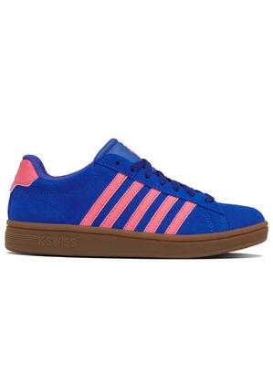 K-SWISS Court Tiebreak II SDE Damen Leder Sneaker Schuhe 99492-480-M Blau