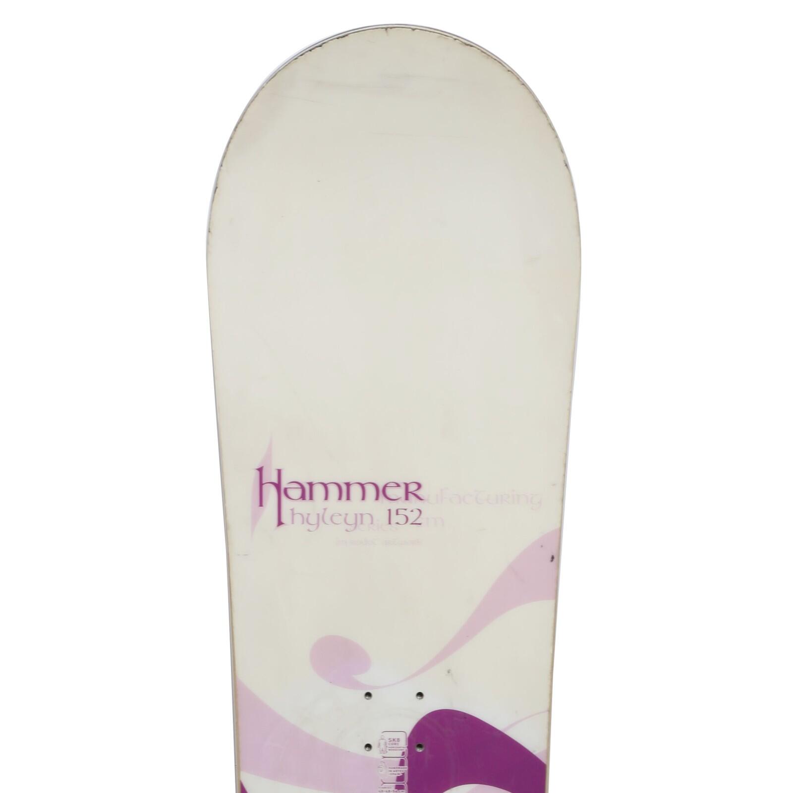RECONDITIONNE - Snowboard Hammer Hyleyn + Fixation Coque 2/4