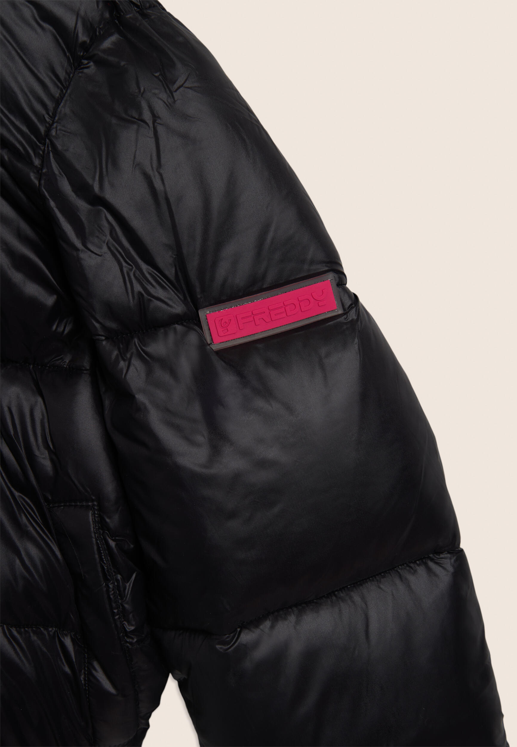 Doudoune courte à blocs de couleurs pour filles 3/3
