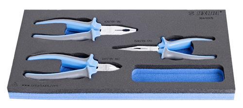 Inlay Unior pour chariot d'outils module SOS 188 x 364 x 30 mm