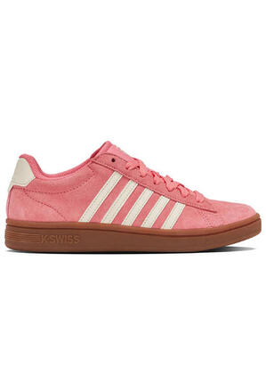 K-SWISS Court Tiebreak II SDE Damen Leder Sneaker Schuhe 99492-624-M Pink
