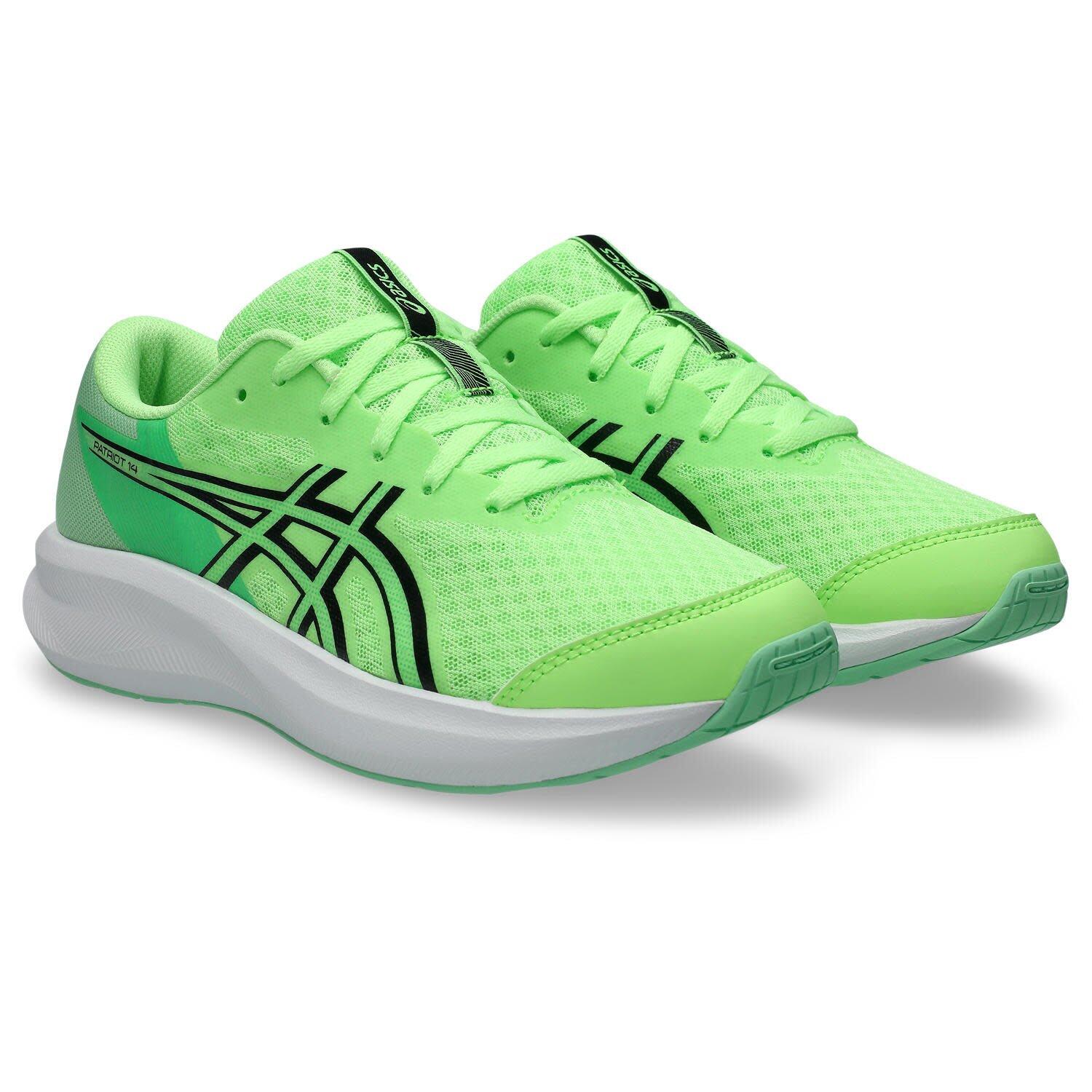 Calcado De Corrida Crianças - ASICS Patriot 14 GS - IluGreen/Black 2/6