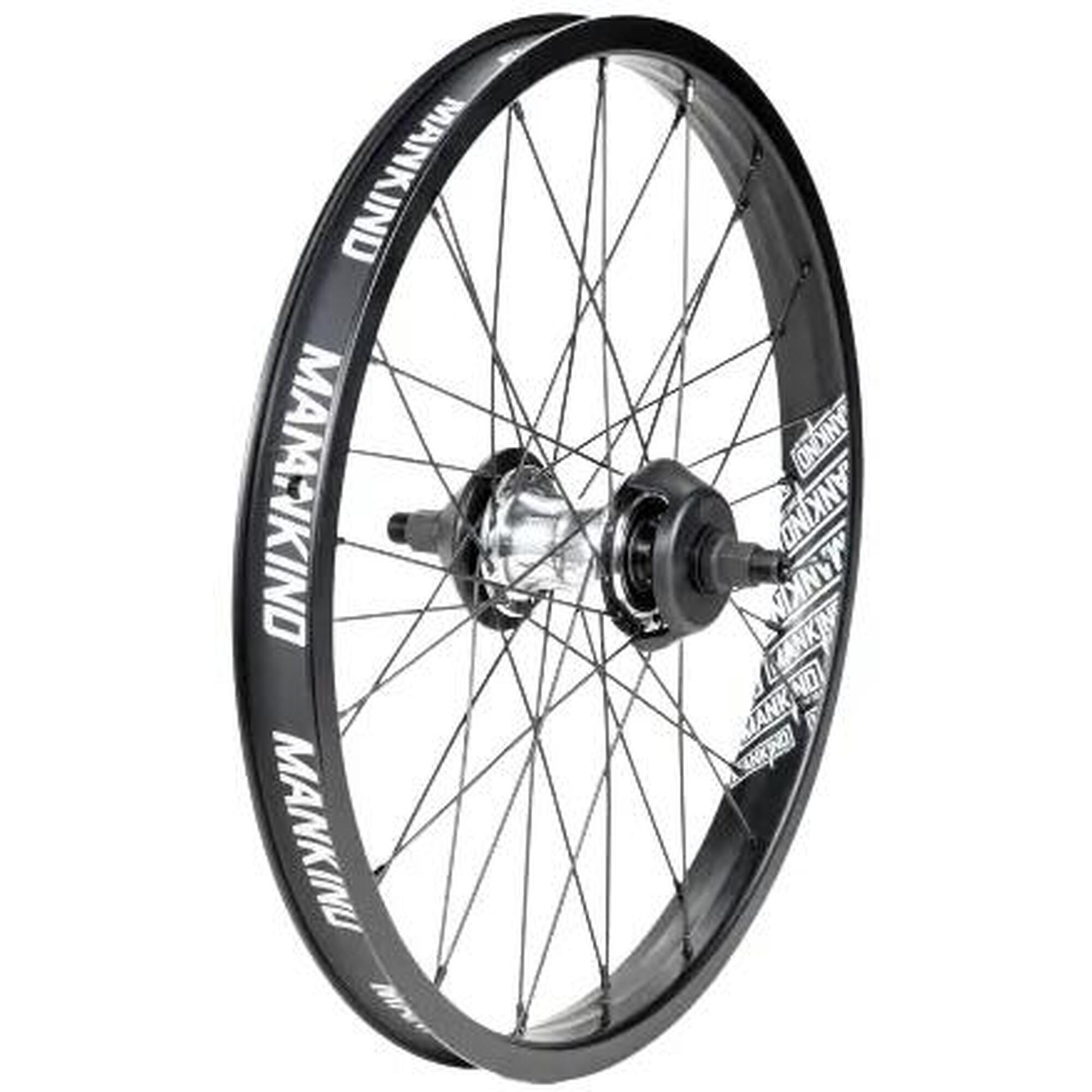 BMX Koła Mankind Vision 20" Freecoaster BMX Tył Kółko - Matt Black/Polished S...