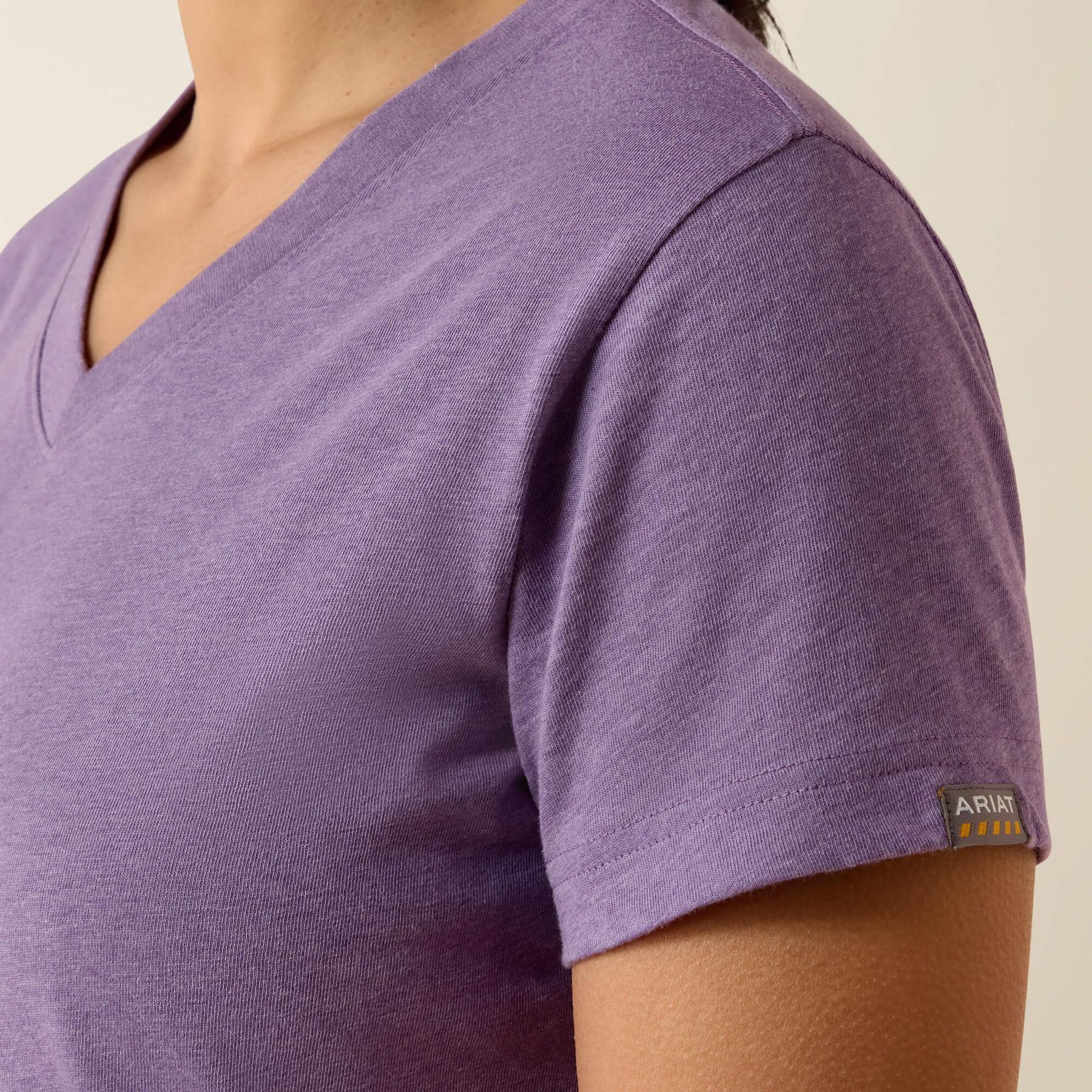T-shirt a scollo a V per donna Ariat Rebar 2/2