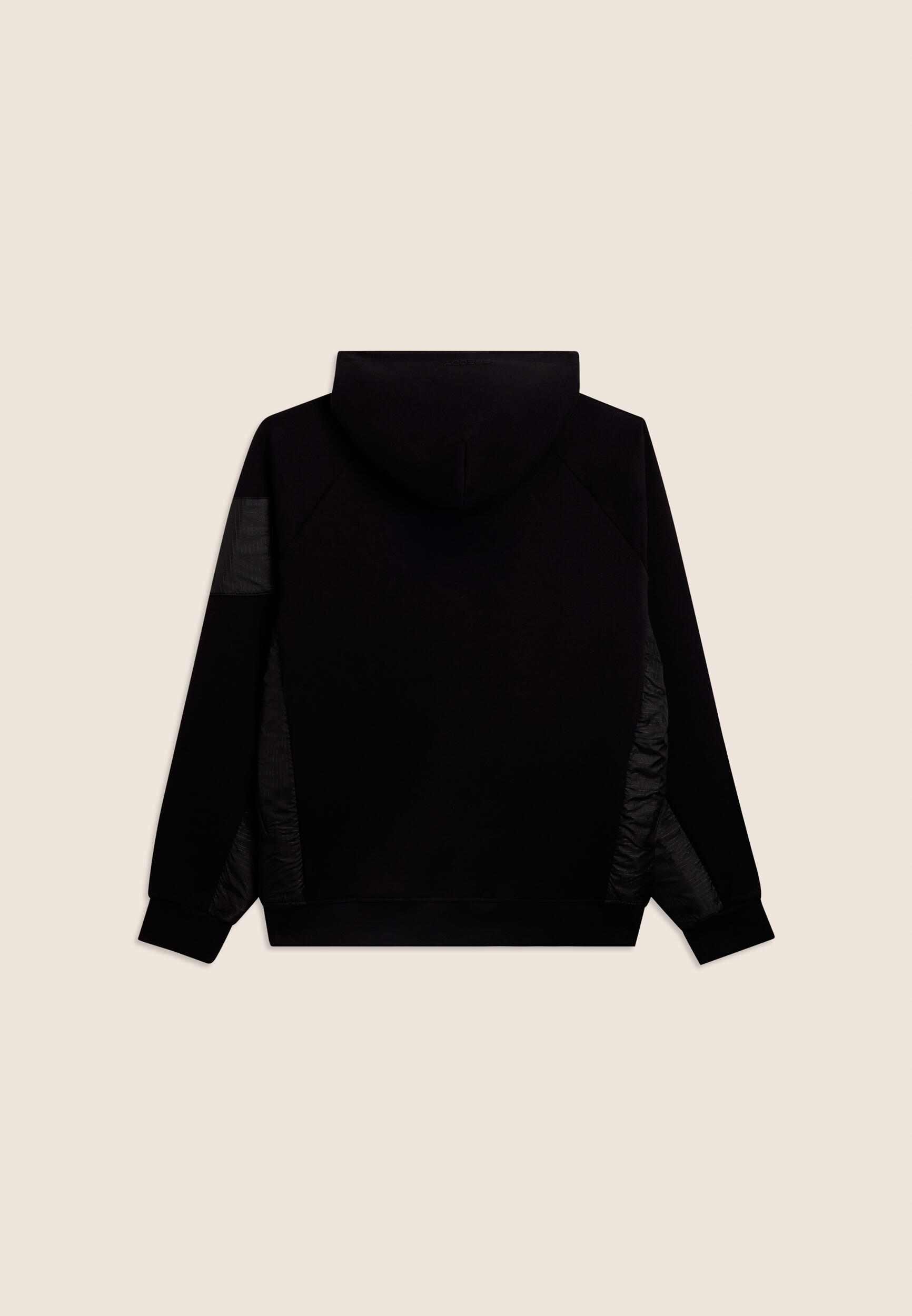 Sweat-shirt à fermeture zippée intégrale pour hommes avec inserts techniques 2/3