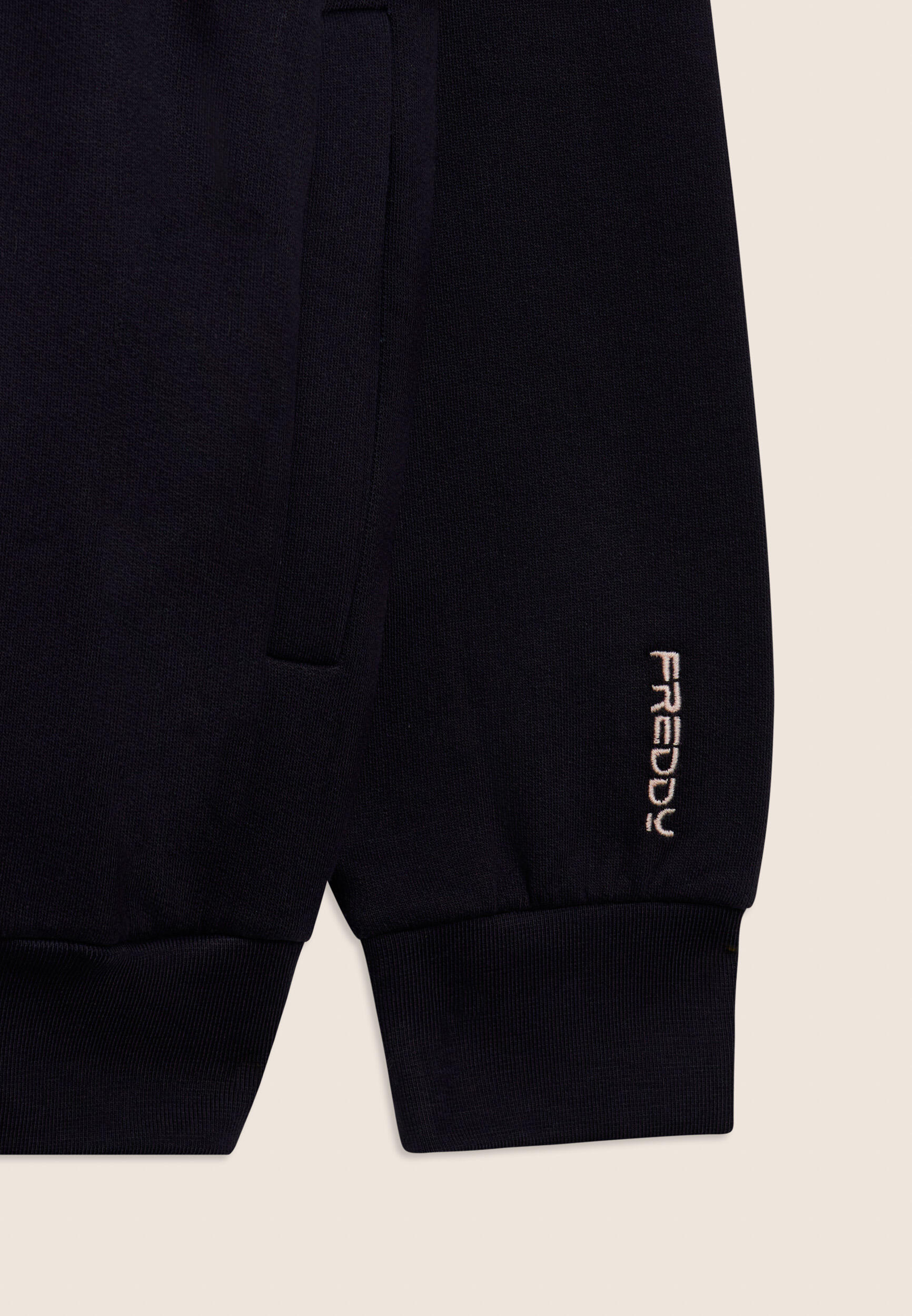 Sweat-shirt à capuche et fermeture zippée intégrale pour hommes avec insertion m 3/3
