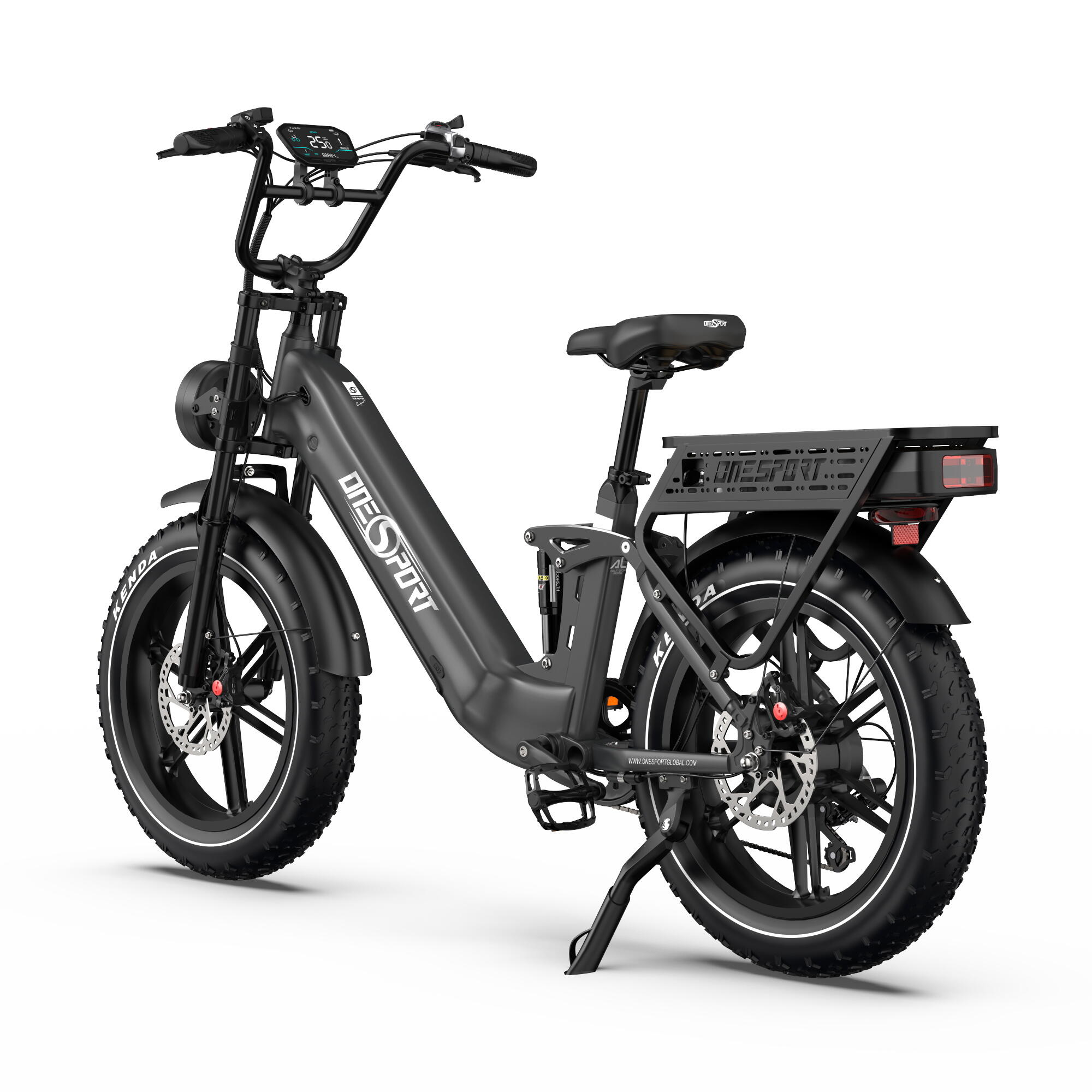 Vélo électrique adulte ONESPORT OT08 Pro double batterie autonomie 190km 4/7