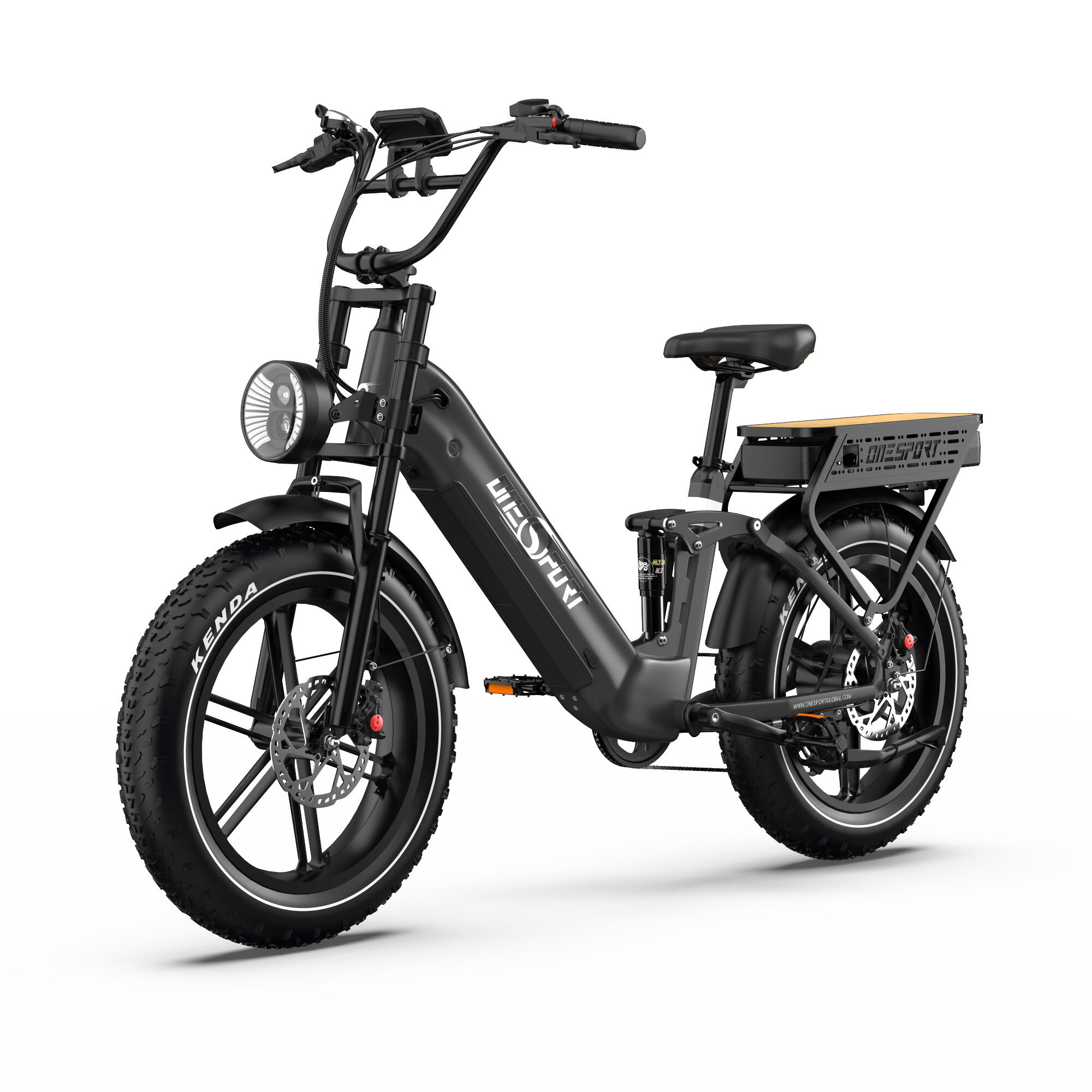 OT08 Pro E-bike para adultos: 48V 18Ah, baterías dobles 4/7