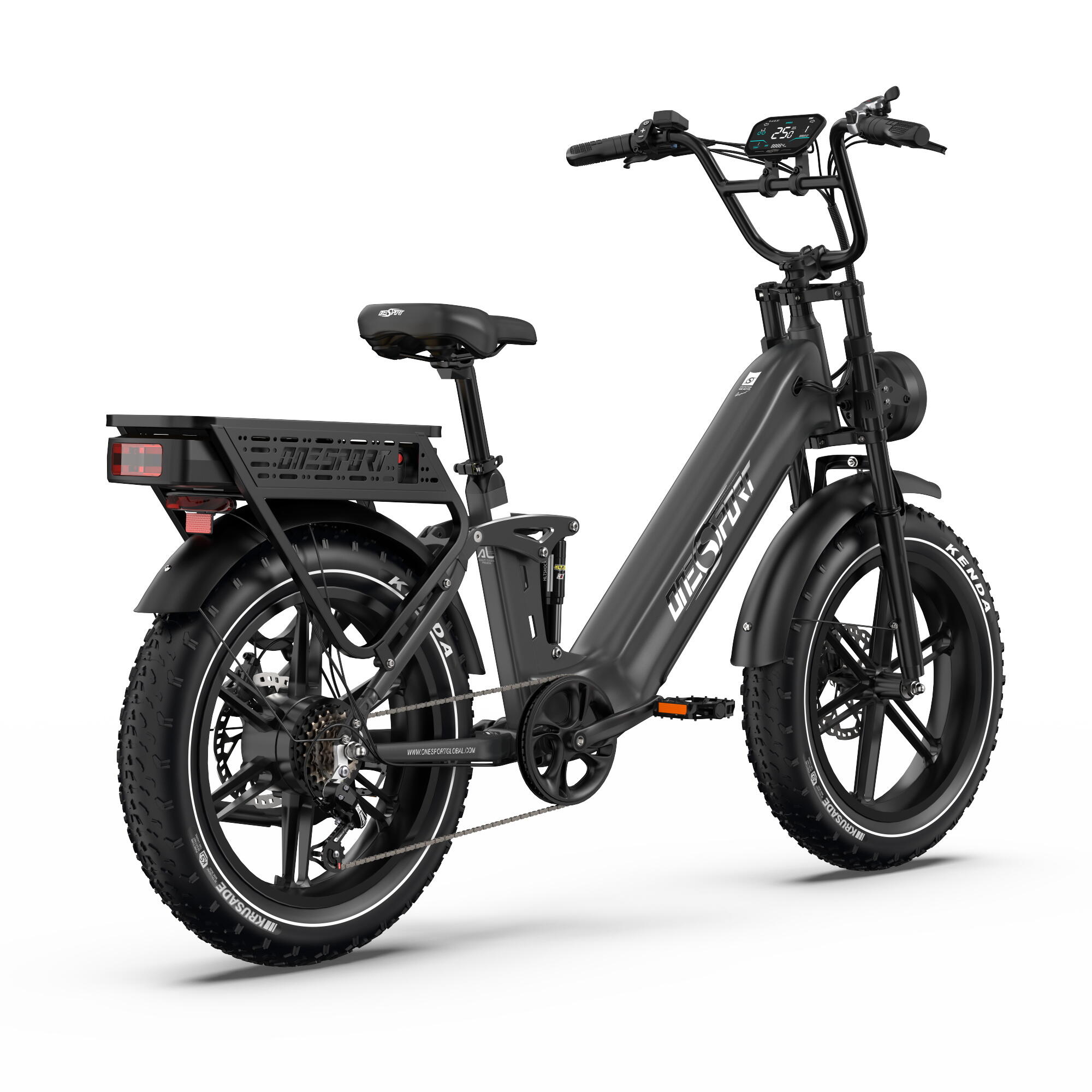 Vélo électrique adulte ONESPORT OT08 Pro double batterie autonomie 190km 5/7