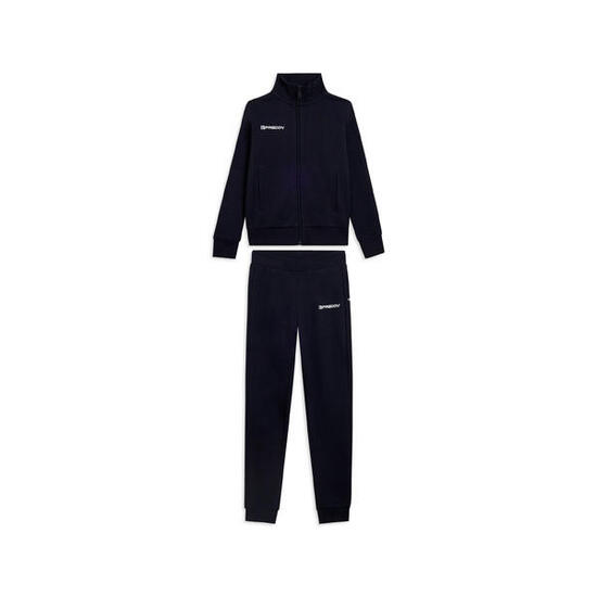 Survêtement en coton pour filles avec fermeture éclair