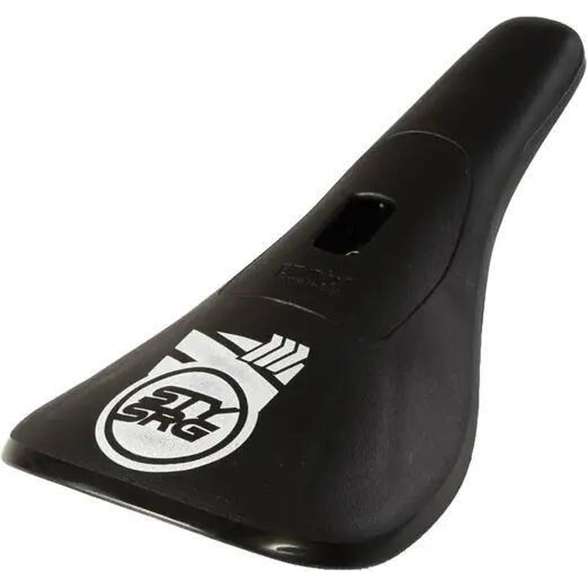 BMX Siodełka Stay Strong Fast Chevron Plastic Siodełko BMX - Czarny/Biały
