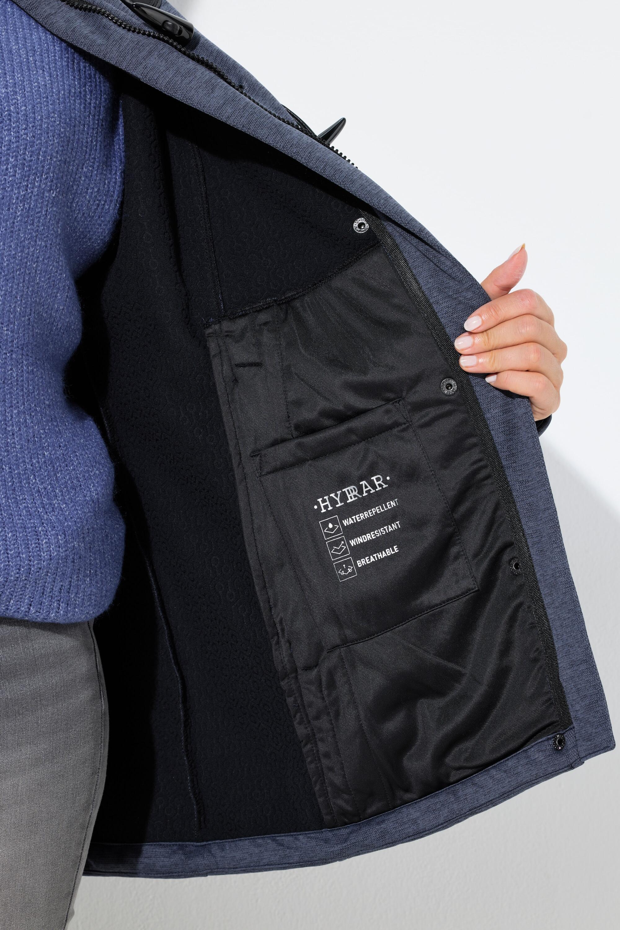 Femme Veste Softshell HYPRAR à capuche matière déperlante boutons Brandebourg 7/7