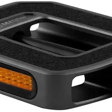 By,schulz m.1 view flat pedal black aluminium platform 9/16"