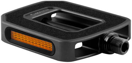 By,schulz Pedal m.1 view Plattform Aluminium schwarz