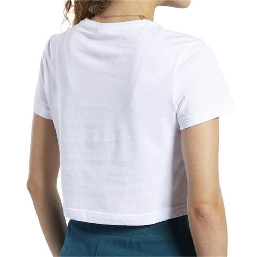 Koszulka sportowa damska Reebok Crop Top 3/4
