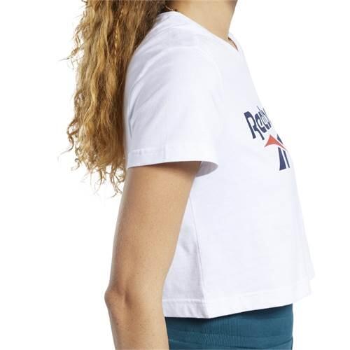 Koszulka sportowa damska Reebok Crop Top 2/4