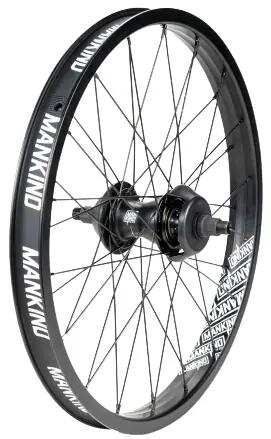BMX Koła Mankind Vision 20" Freecoaster BMX Tył Kółko - Matt Black/Polished S...