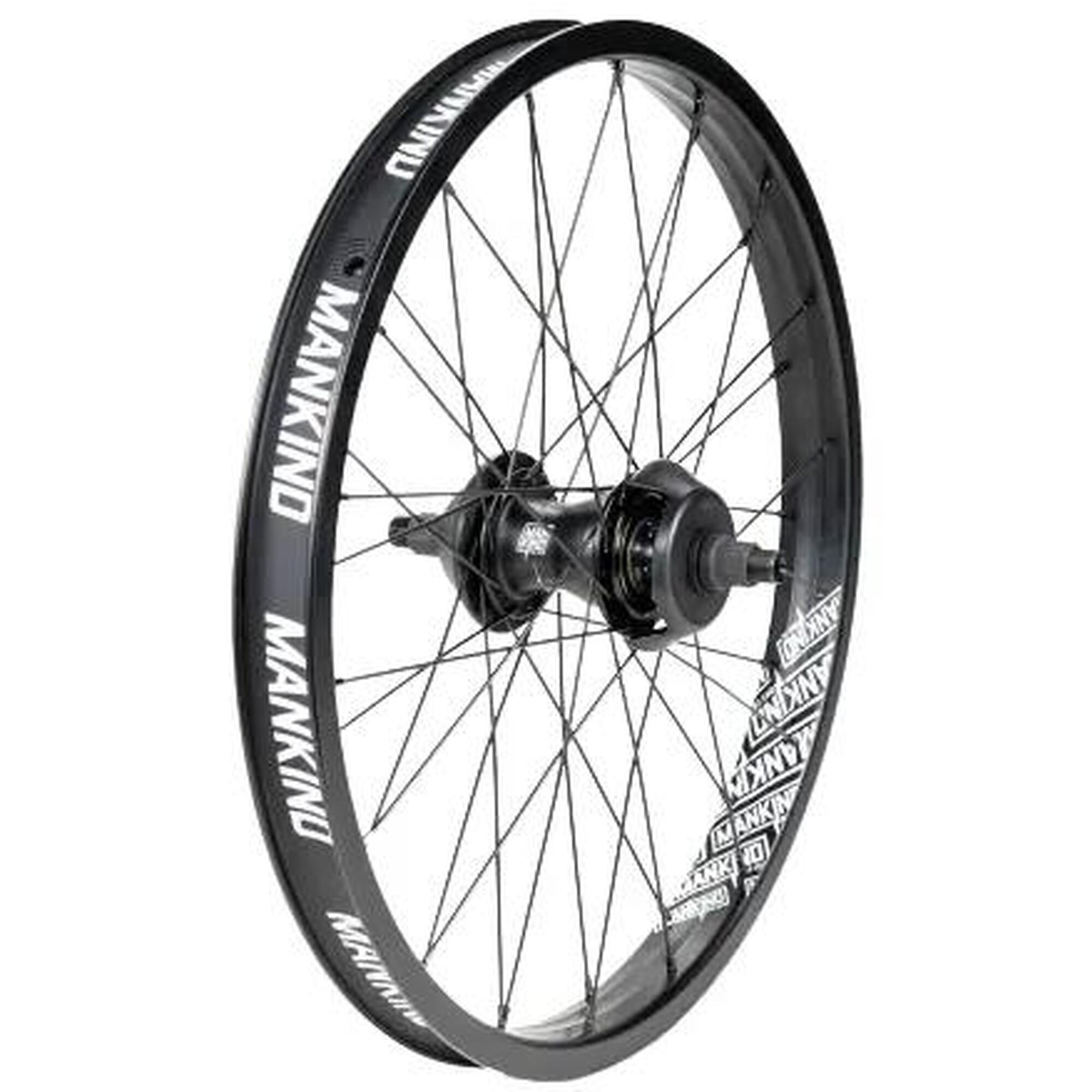 BMX Koła Mankind Vision 20" Freecoaster BMX Tył Kółko - Matt Black/Polished S...