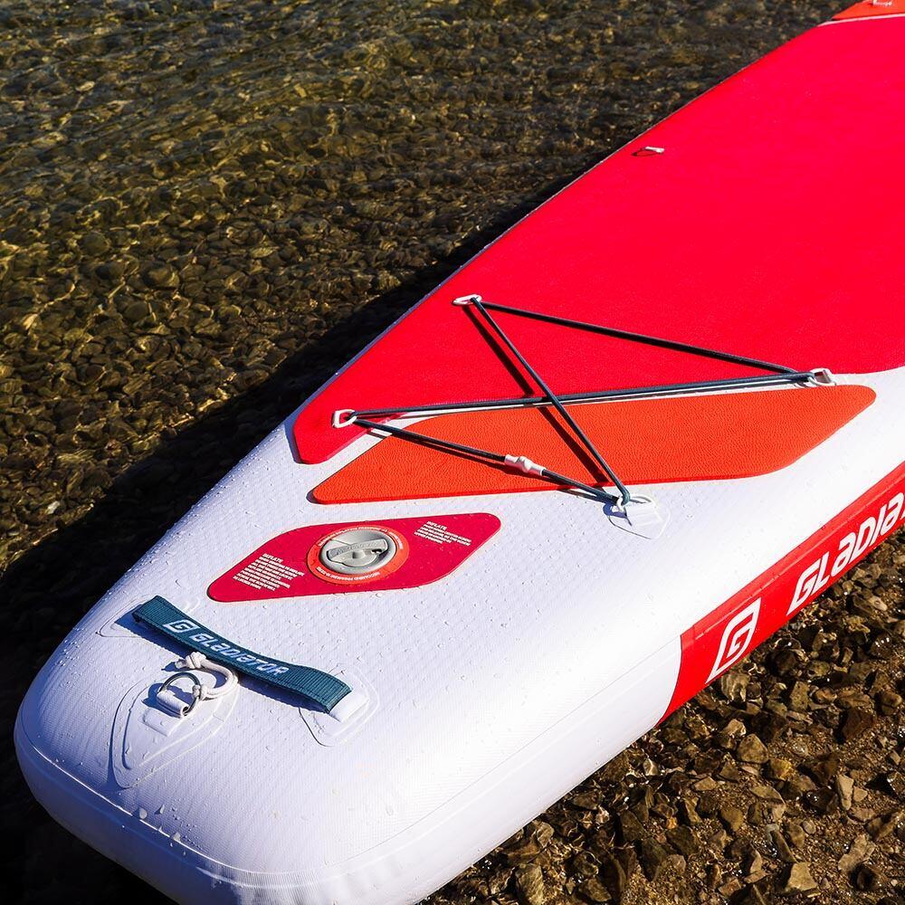 Nafukovací paddleboard SUP GLADIATOR Origin SC 12'6'' Touring RED 3/7