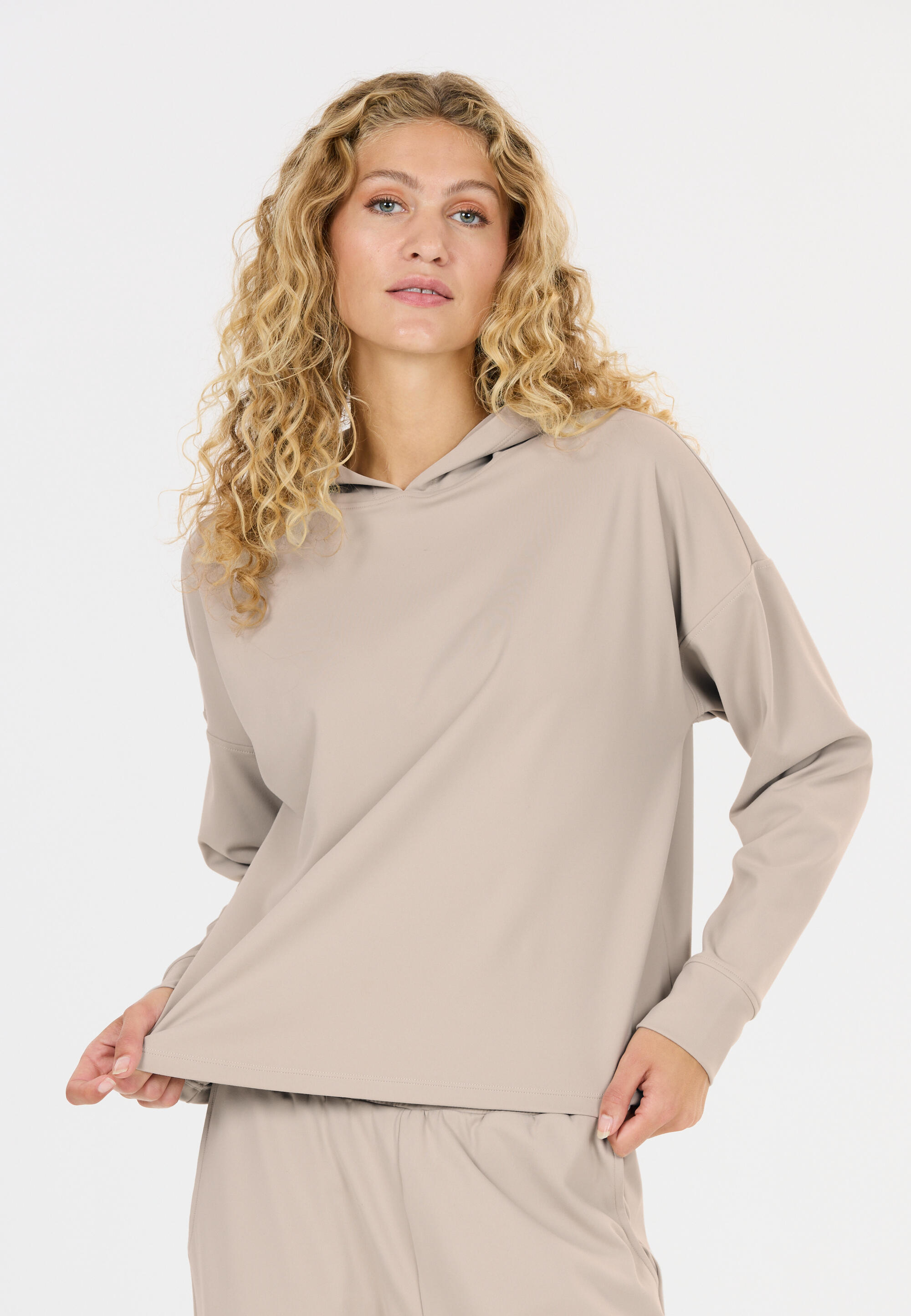 Felpa con cappuccio da donna Athlecia Guyana 4/5
