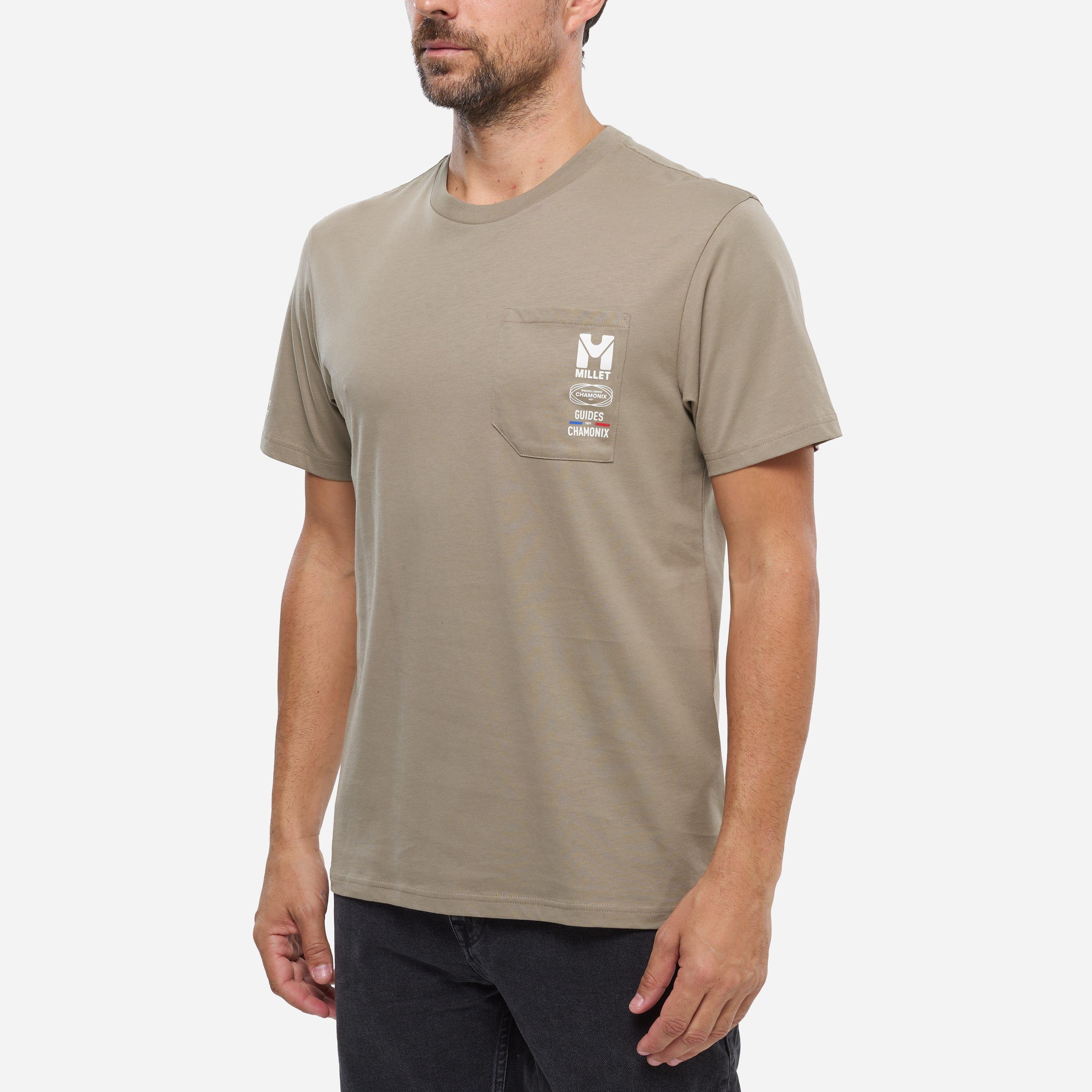 T-Shirt Escalade pour homme COMPAGNIE DES GUIDES CHAMONIX POCKET 2/3