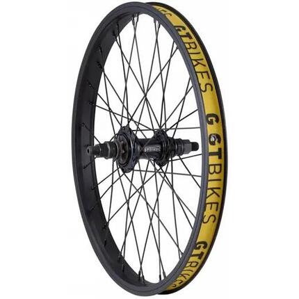 BMX Koła GT NBS 20" Cassette BMX Tył Koło - Czarny - Left hand drive