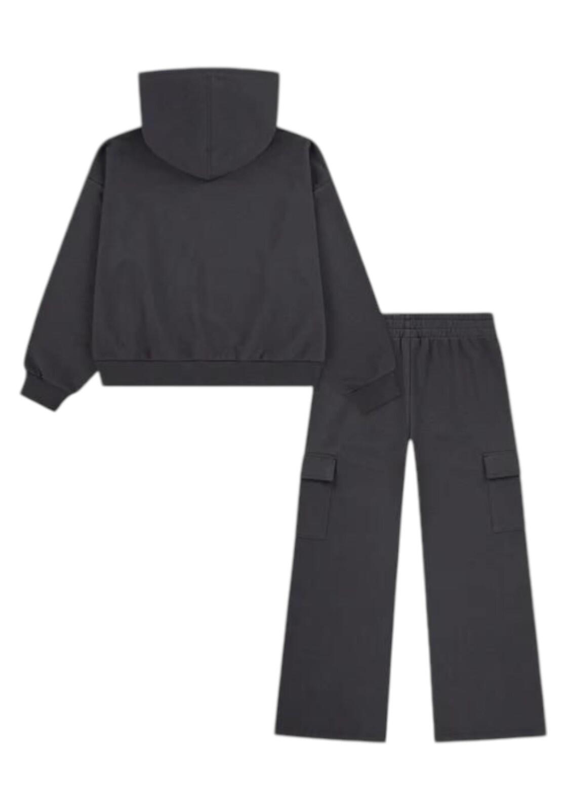 Tuta ragazza converse all star core - grigio 2/5
