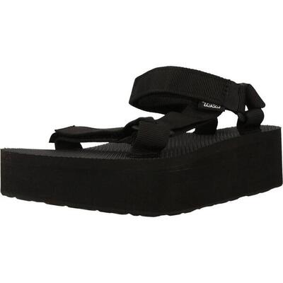 Sandalen teva model w flatform univers kleur zwart