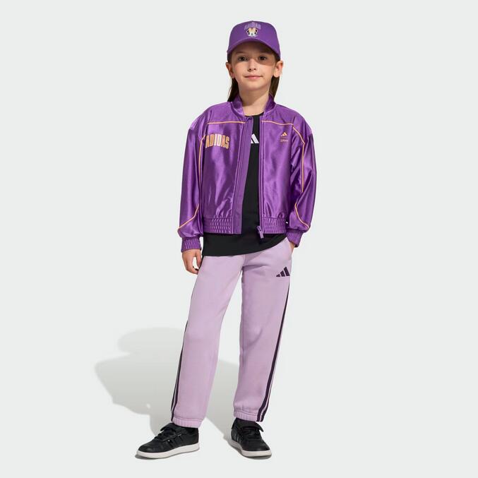 Giacca bambina adidas disney minnie mouse track top- viola 3/6