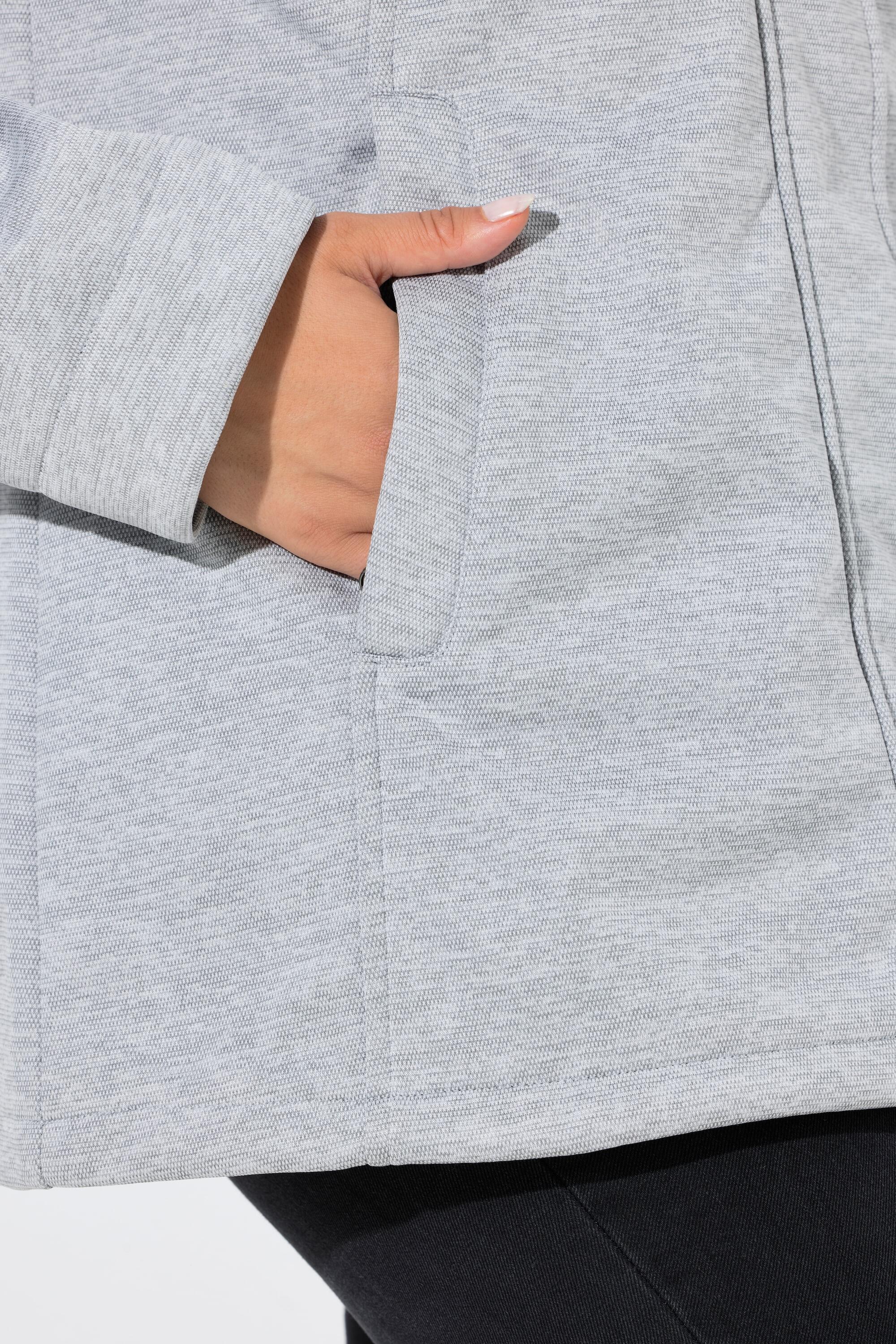 Femme Veste Softshell HYPRAR à capuche matière déperlante boutons Brandebourg 5/7