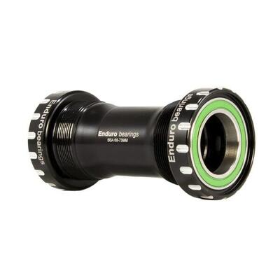 Enduro bearings bsa 73mm trapas voor 24mm as, a/c ss, zwart