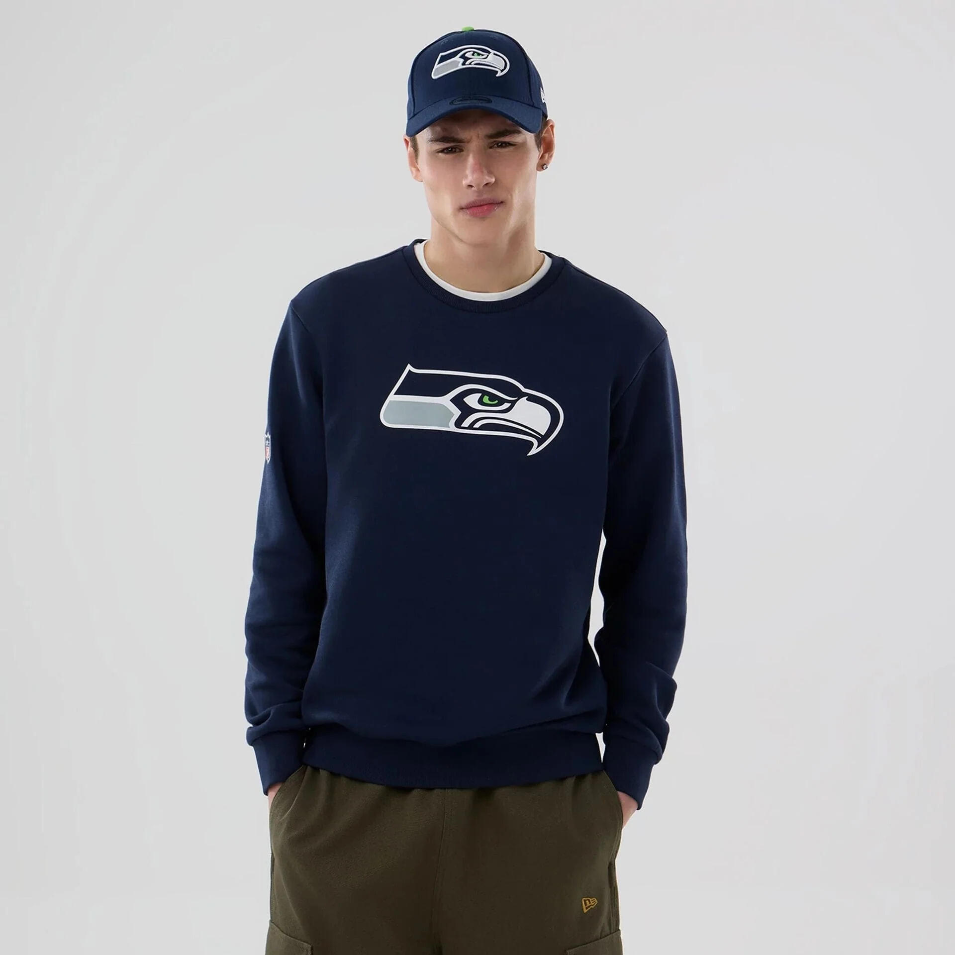 Seahawks Sweatshirt NOS NFL Crew OSB 2/7
