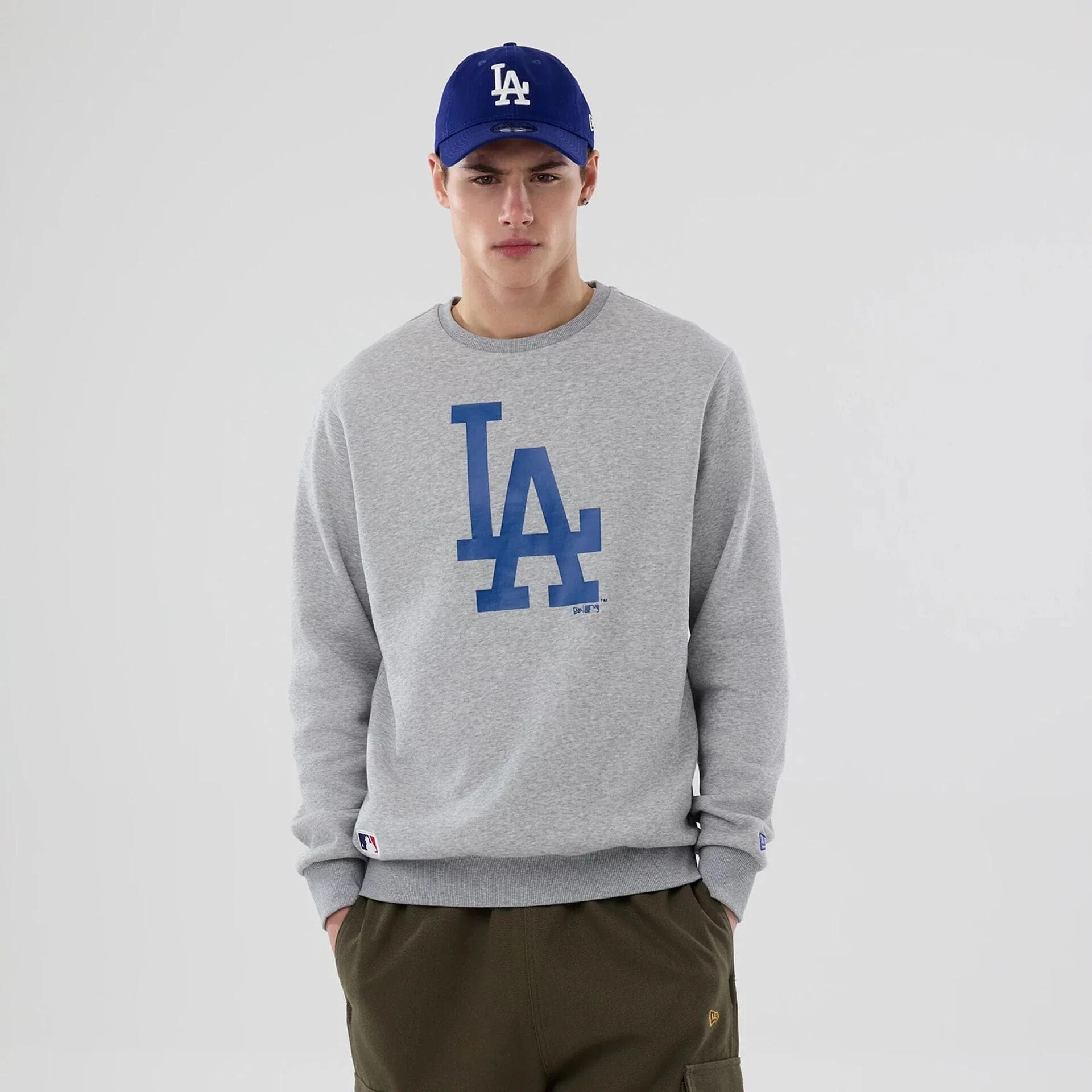 Felpa Dodgers NOS MLB Regular Crew HGRNVY 2/7