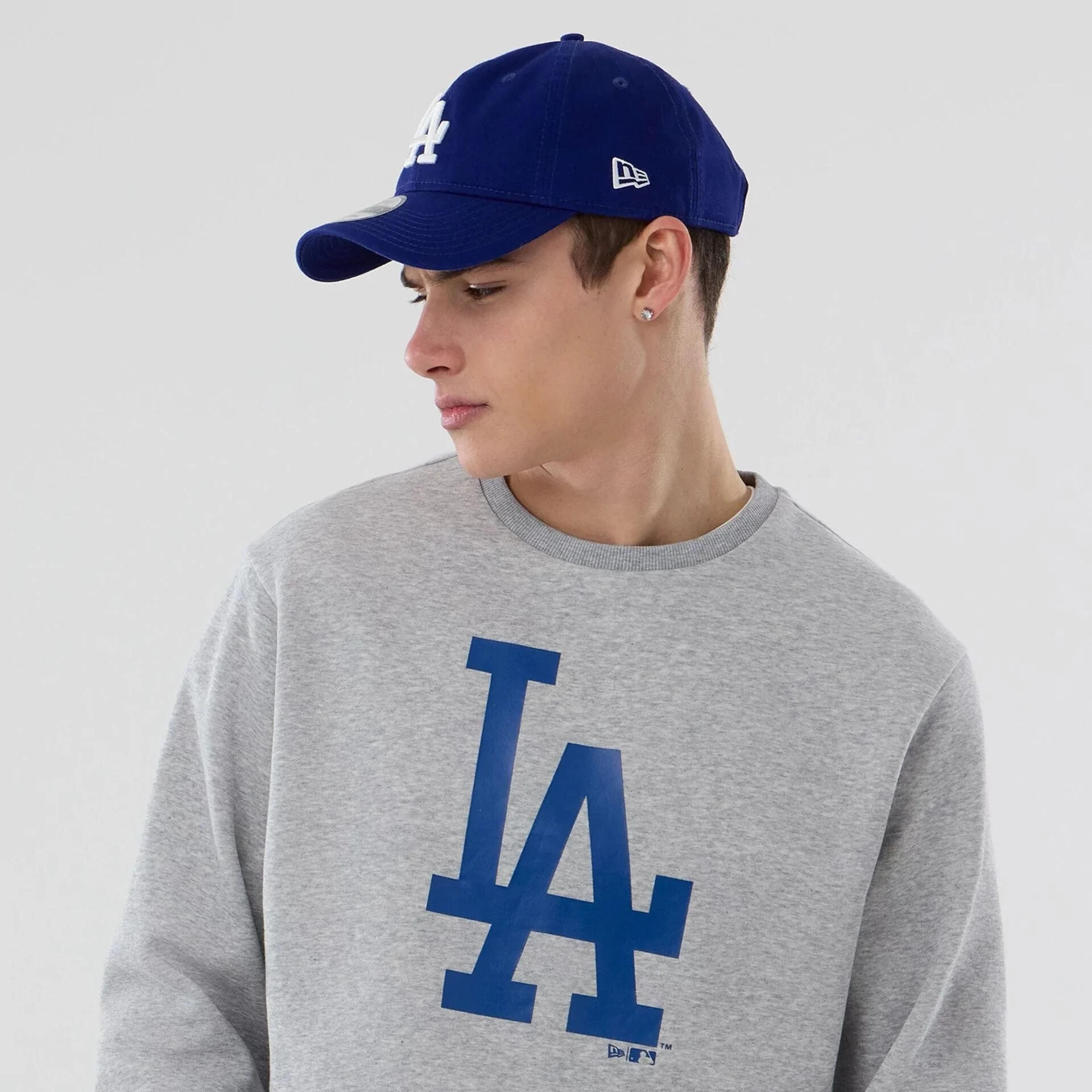 Felpa Dodgers NOS MLB Regular Crew HGRNVY 4/7