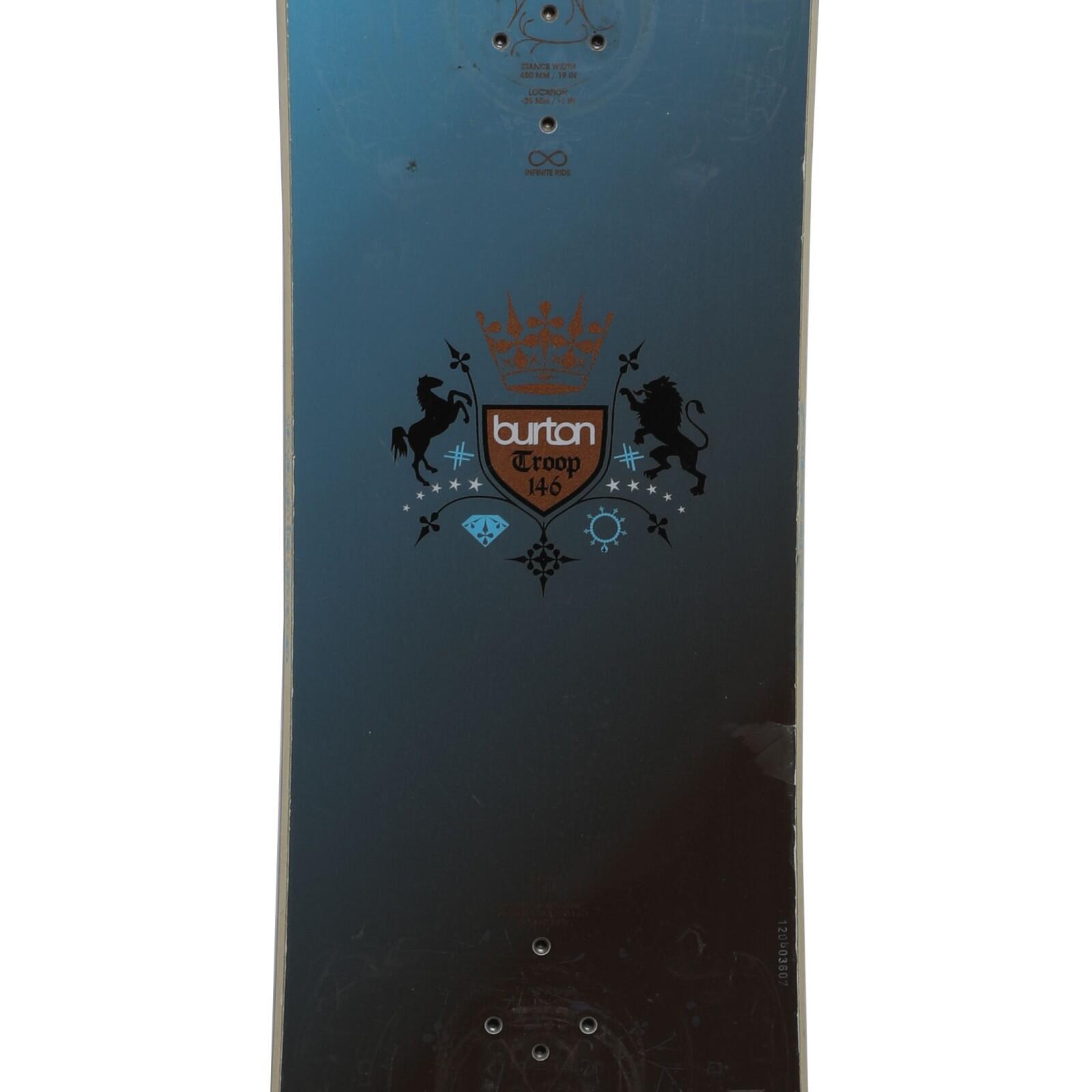 RECONDITIONNE - Snowboard Burton Troop + Fixation Coque 3/5