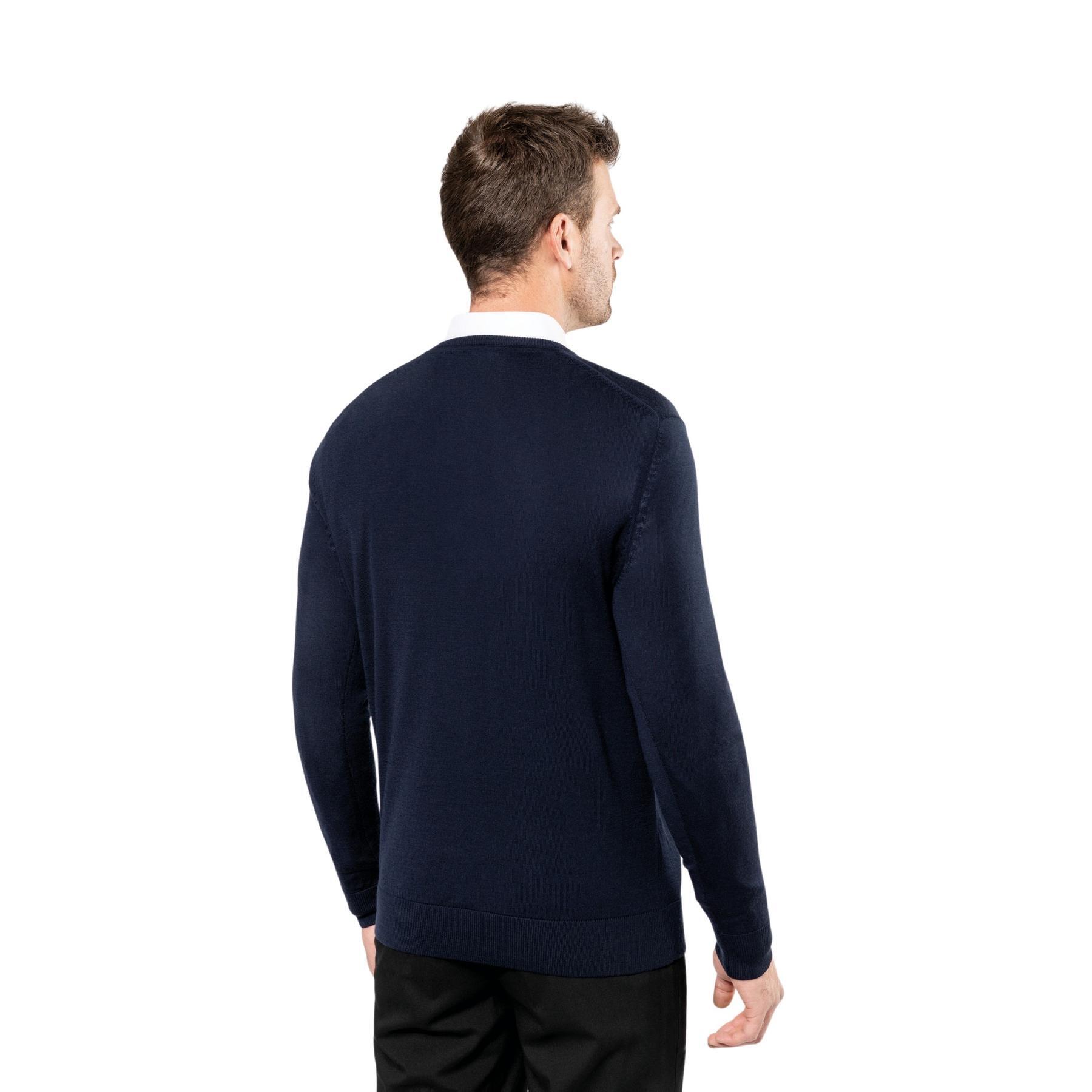 Pull merinos col V Kariban Premium 4/5