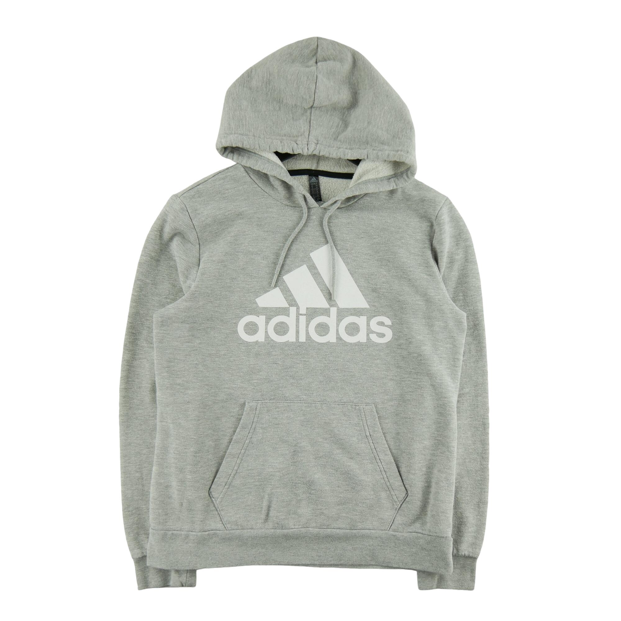 ADIDAS Reconditionné - Sweat à capuche Femme Gris - Bon État