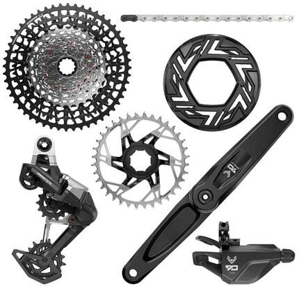 SRAM Eagle 90 Transmission zestaw napędu e‑bike 165 mm