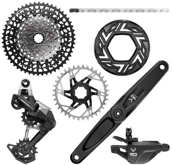 SRAM Eagle 90 Transmission zestaw napędu e‑bike 165 mm